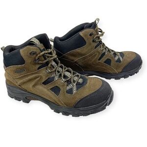 Wolverine Brighton Leather Steel Toe Mid Hiking Boot Brown 11